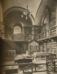 Biblioteket i St. Pauls Cathedral Up In The Western Transept, c1935.