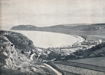 Llandudno - Ser ned fra bjerget, 1895