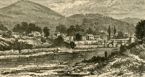 Llangollen Bridge, 1898.