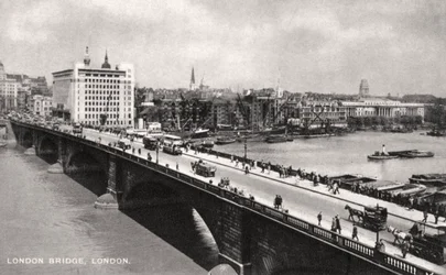 London Bridge, London, begyndelsen af det 20. århundrede
