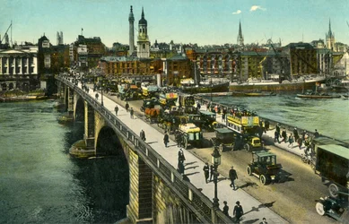 London Bridge, c1910.