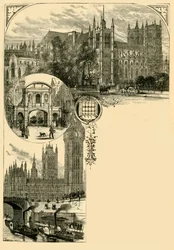 London. Westminster og de vestlige forstæder, 1881.