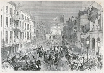 Londons velkomst til prinsesse Alexandra, 1863