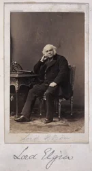 Lord Elgin, britisk diplomat, c 1860