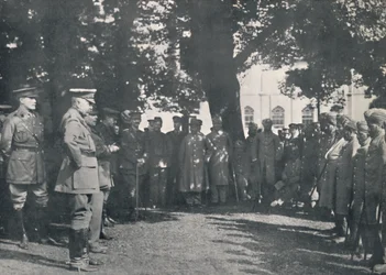 Lord Kitchener henvender sig til indiske patienter, 20. juli 1915, 1939
