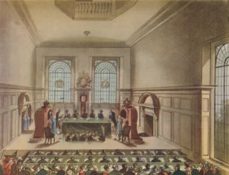 Lotteritegning i Coopers Hall, 1809, 1948.