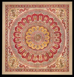 Kronblade med lotusblomst, 1500-tallet-begyndelsen af 1600-tallet.
