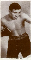 Lou Ambers, amerikansk bokser, 1938
