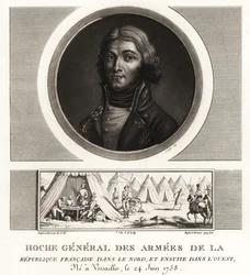 Louis Lazare Hoche, revolutionær general for den franske republiks hære, døde i Wetzlar i 1797