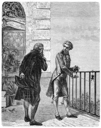 Luigi Galvani, italiensk fysiolog fra det 18. århundrede, 1880