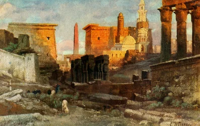 Luxor. Templer, c1918-c1939.
