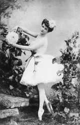 Lyubov Egorova, russisk ballerina, 1905