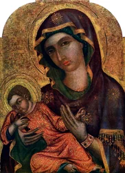 Madonna af Most, før 1350 1955