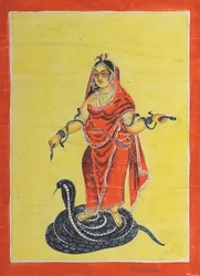Manasa, Slangegudinden, 1800-tallet.