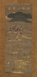 Mandala af Kasuga-helligdommen, begyndelsen af det 14. århundrede.