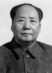 Mao Zedong, kinesisk kommunistisk revolutionær og leder, omkring 1950