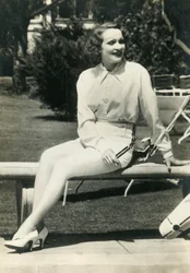 Marlene Dietrich, 1938.