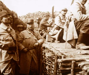 Marteau skyttegrave, Carency, Nordfrankrig, c1914-c1918.