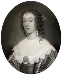 Mary Cromwell, grevinde Fauconberg, tredje datter af Oliver Cromwell, 17. århundrede, 1899