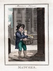 Tændstikker, Mansion House, London, 1805