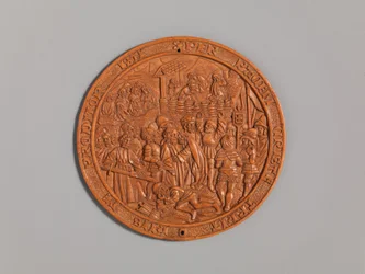 Medaljon med Jesu forræderi, begyndelsen af det 16. århundrede.