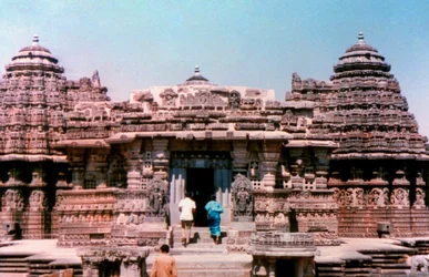 Middelalderlig hinduistisk tempel, Khajuraho, Indien, 950 - 1050