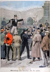 Møde til fordel for fred, London, 1899