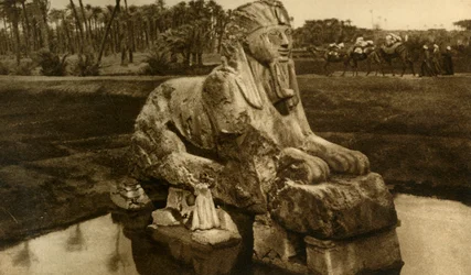 Memphis - Alabastersfinksen, c1918-c1939.