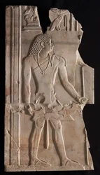 Mentuemhat som præst med stav og scepter, ca. 667-647 f.Kr.