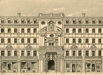 Mercers Chapel, som genopbygget efter branden, 1897.