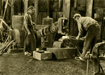 Metalarbejdere, Steiermark, Østrig, c1935.