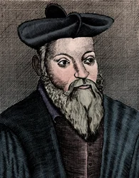 Michel Nostradamus 1503-1556, fransk læge og astrolog, 1600-tallet