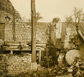 Mølle ved Les Éparges, Nordfrankrig, c1914-c1918.