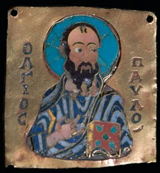 Miniatureafbildning af St. Paul, 10. århundrede