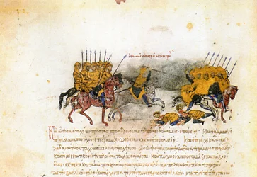 Miniature fra Madrid Skylitzes, 11.-12. århundrede