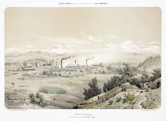 Minedrift, Metal Ores Zinkmine i Angleur, Belgien