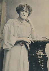 Frøken Marie Studholme, 1872-1930, c1930.