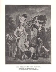 Miss Wicket og MissTrigger, c1778 1912
