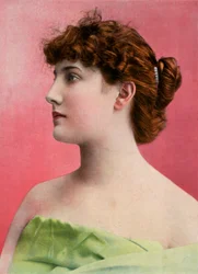 Frøken Nelly Cormon, Fra Teater Du Gymnase, 1904.