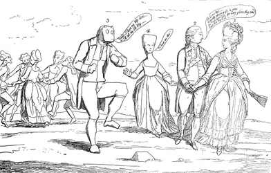 Monumenter for nylig opdaget på Salisbury Plain, 1782