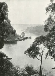 Mosmans Bay, fra Cremorne Jetty, c1900.