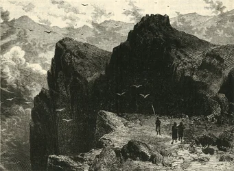 Bjergscene i Epirus, 1890.
