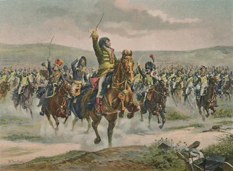 Murat leder kavaleriet i Jena, 14. oktober 1806, 1896