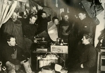 Musik i hytten, c1908, 1909.
