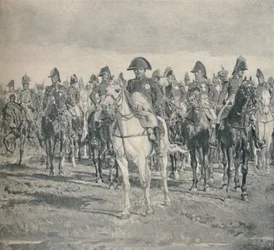 Napoleon og hans stab, 1896