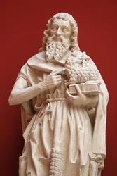 Nationalmuseet for franske monumenter. Sainte-Chapelle, Châteaudun. Johannes Døberen. Afstøbning, Paris, Frankrig