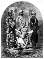 Nawab Sikandar, Begum of Bhopal, 1863