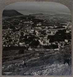 Nazareth og nedbørsbjerget, ca. 1900