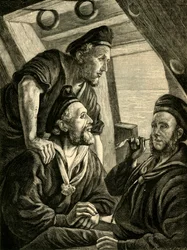 Nærmer sig Hjem, 1881.