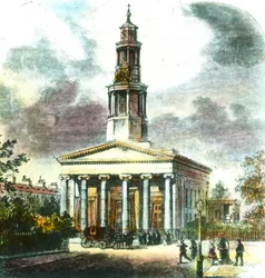 New St. Pancras Church, 1800-tallet.